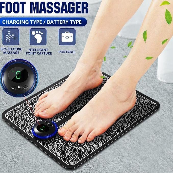 EMS Foot Mat Alat terapi untuk kaki ,akupuntur Pijat kaki, akupuntur