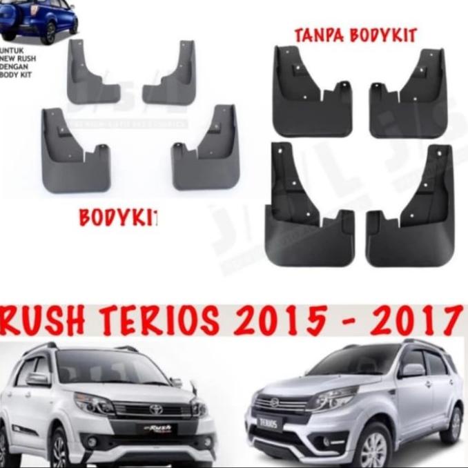 Karpet Lumpur / Mud guard mobil Rush / Terios 2015/2016/2017