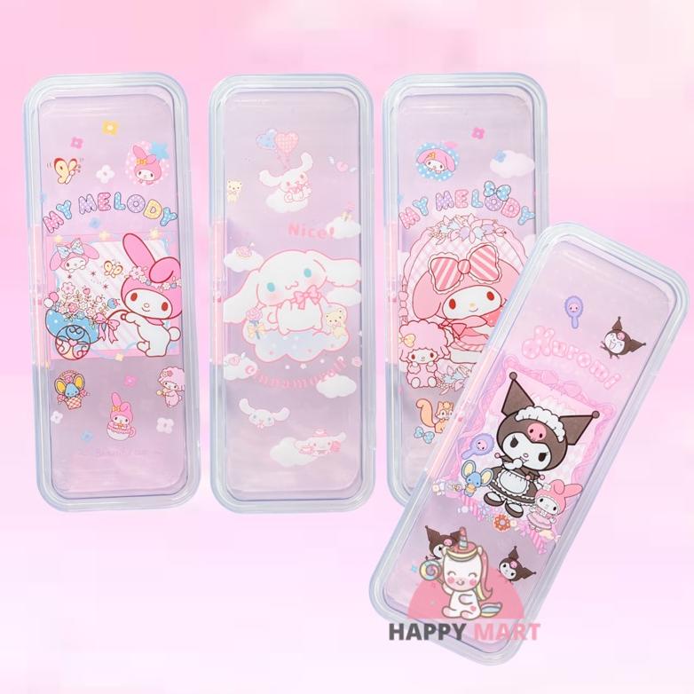 

Flash Sale - Kotak pensil KODE MIKA sanrio kuromi / melody / cinamonroll !!