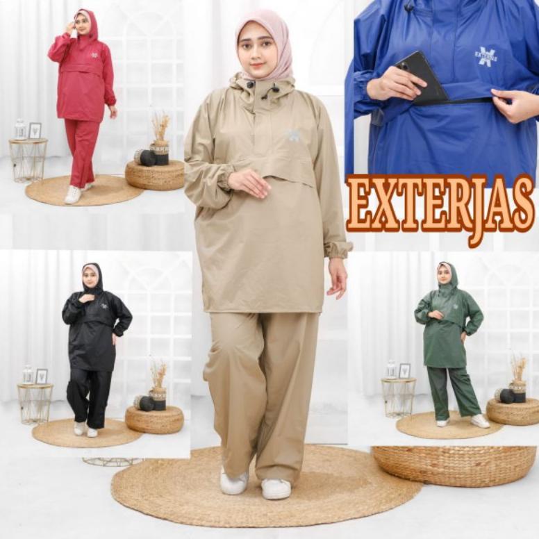 PROMOSI  jas hujan KANGGAROO jas hujan tebal raincoat/ jas hujan tiger had jas hujan setelan jas huj