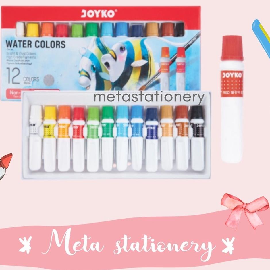 

Checkout3.3 Water Color / Cat Air Joyko WC-6ML-12C / 12 Warna / Colors GA7