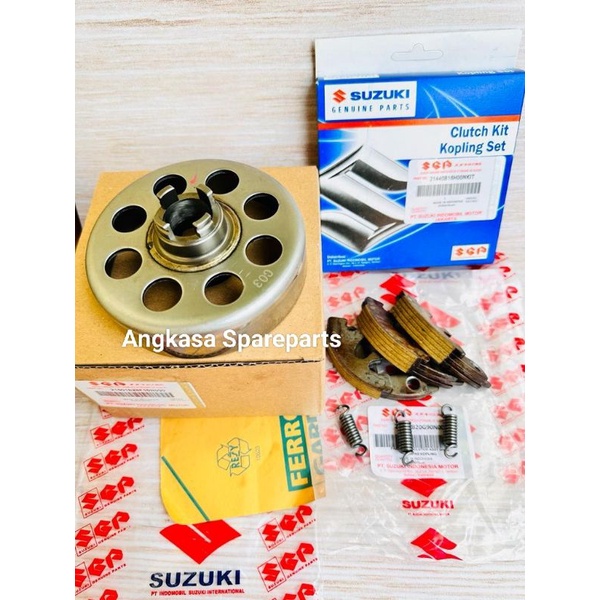 Mangkok Ganda + Kampas Ganda Smash 110 Lama Smash New Smash Titan Ori