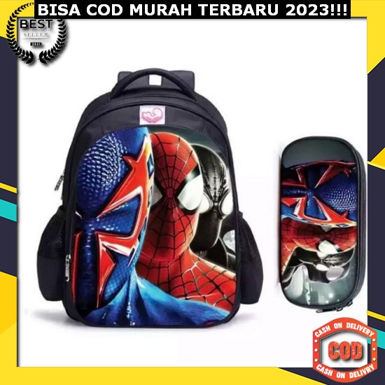 Tas Sekolah Anak Laki Laki Sd Hadiah Kelas 1 2 3 4 5 Ngaji Ank Import Korea Usia 11 12 13 14 Th Impo