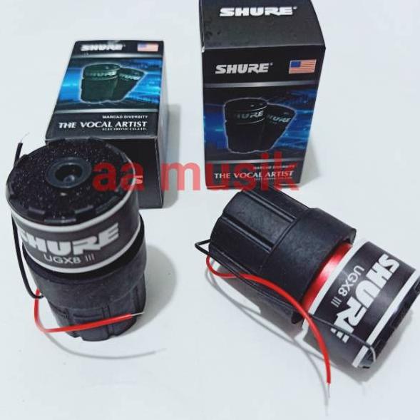 Limited SPULL MIC SHURE UGX 8III SPUL MIC IMPOR Paling Terkini