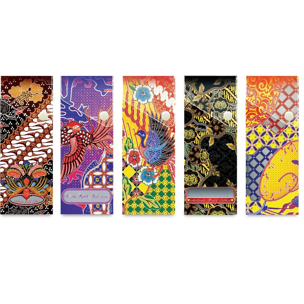 

77 (3 Piece) Slide pensil Batik/Bola/Fancy evamq