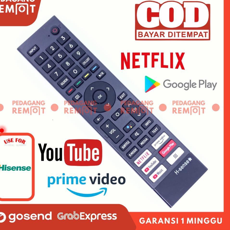 Payment Remot Remote TV Hisense LCD LED Android TV UHD 4K 43A6500H 50A6500H 55A6500H 32A4200G 43A420
