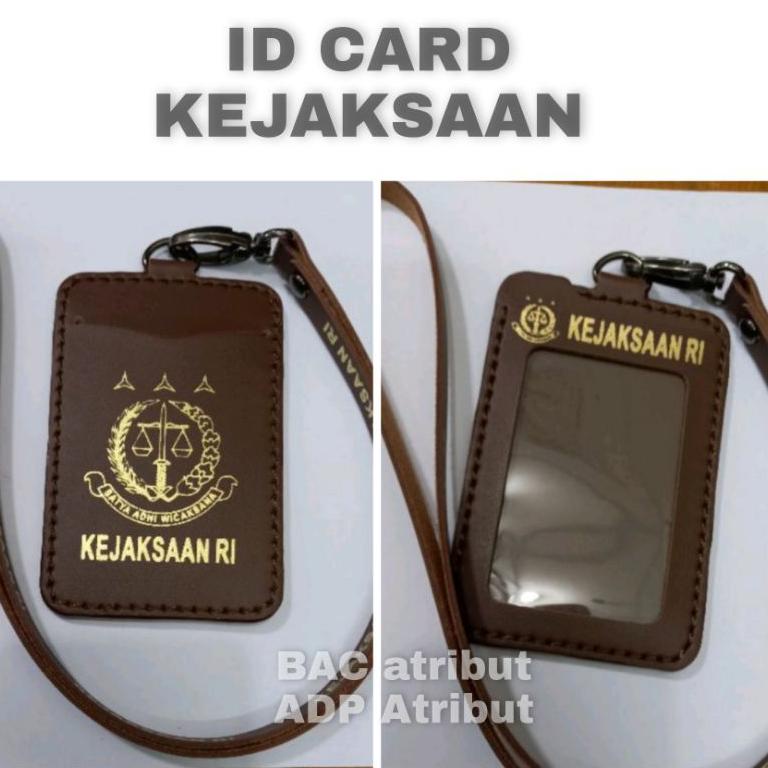 

[KODE MRW77] ID CARD KEJAKSAAN - Nametag KEJAKSAAN