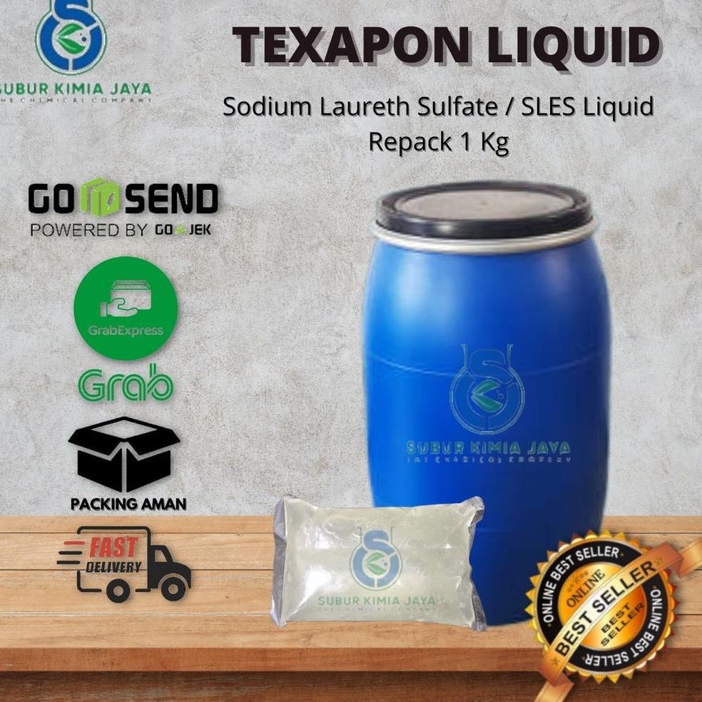 [MURAH ] TEXAPON / SLES / Sodium Laureth Sulfate 1 Kg