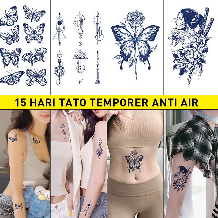 Terlaris 【TATTOO ARTIST,】tato tahan air，15 hari tato temporer anti air,tato temporer tahan lama 15 h