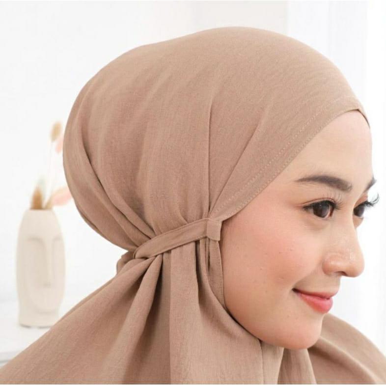 ✨11.11✨ Jilbab Bergo Crinkle Airflow | Hijab Bergo Crinkle Premium | Khimar Crinkle | Kerudung Bergo