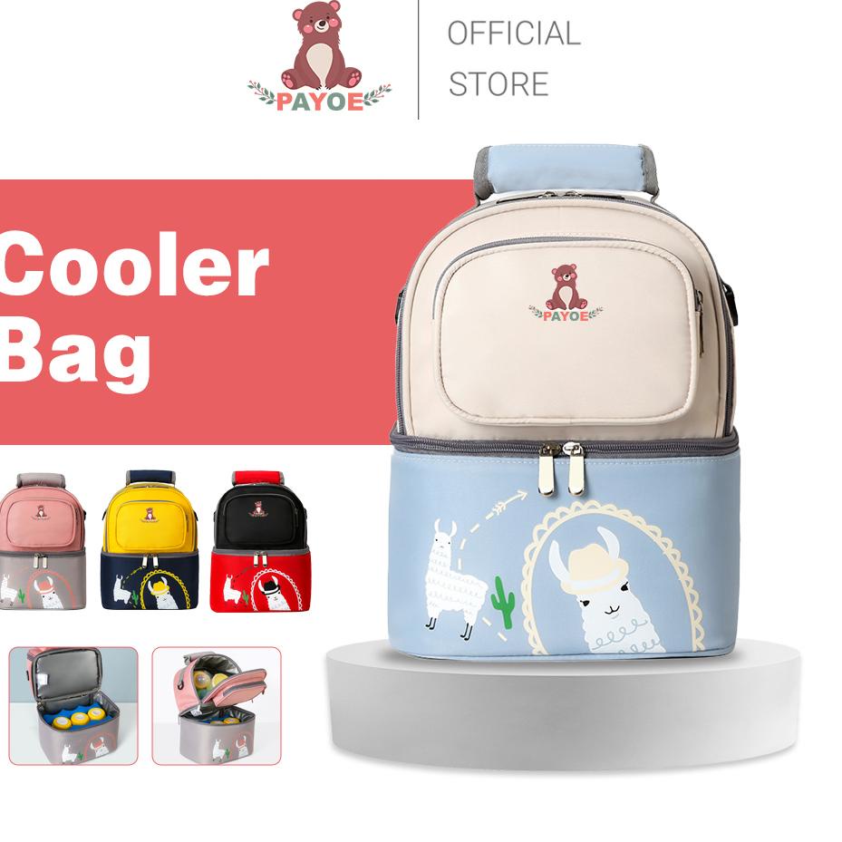 Dikirim PAYOE Tas ransel bayi multifungsi tas susu bayi ransel tas bayi tas botol susu bayi Serba Ad
