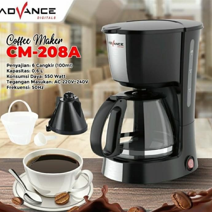 ADVANCE COFFEE MAKER CM-208A