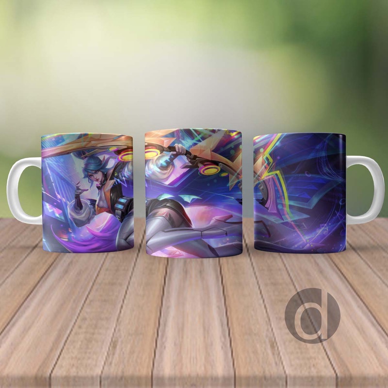 Gelas Mug Mobile Legends  Miya Skin Atomic Pop M28