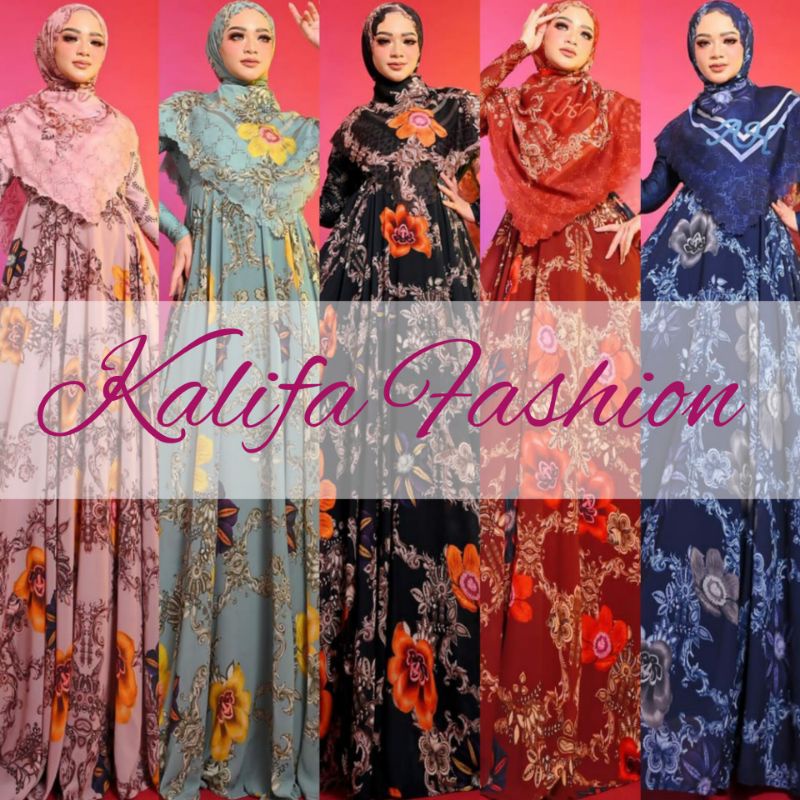 Zavera Series by Agoest Hanggono / Gamis Set Syar’i / Gamis Syari Premium / Gamis Syar'i Set Voal / 