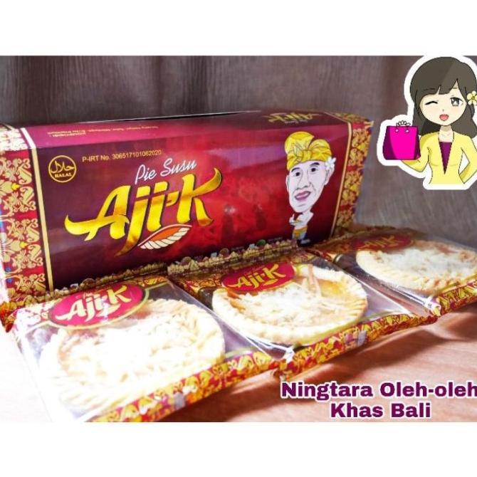 

PIE SUSU AJIK KRISNA OLEH-OLEH KHAS BALI (AJI K RASA ORIGINAL, COKLAT,