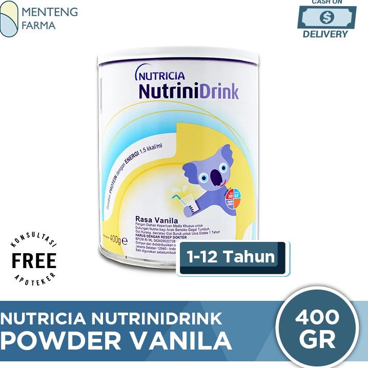 

TERBARU Nutricia Nutrinidrink Powder Vanila 400 gram