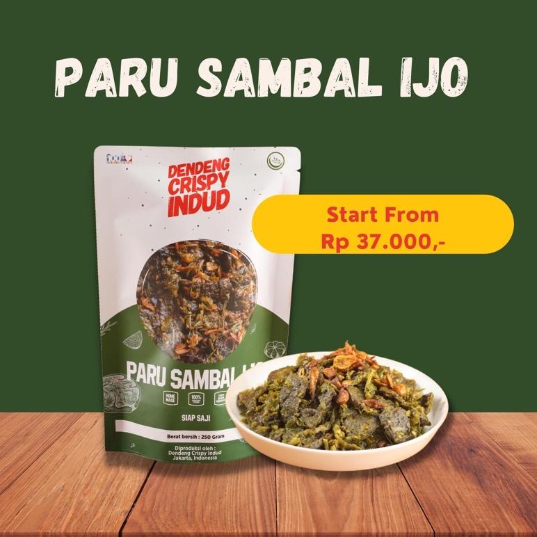 

[KODE 77] Paru Sambal Ijo Indud 125 Gram - 250 Gram
