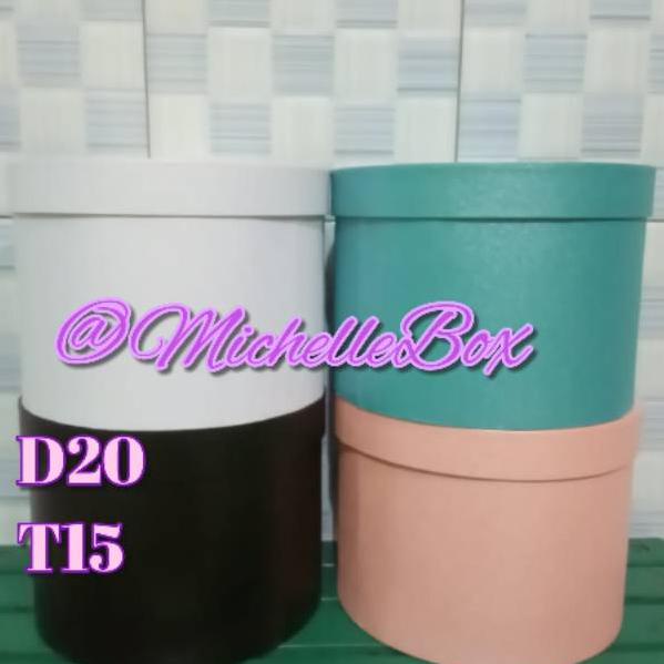 

[MURAH !!!] Gift Box Bulat/Bloom Box Flower/Round Flower Box/Box Bunga Bulat/Box Bulat Bunga [KODE 386]