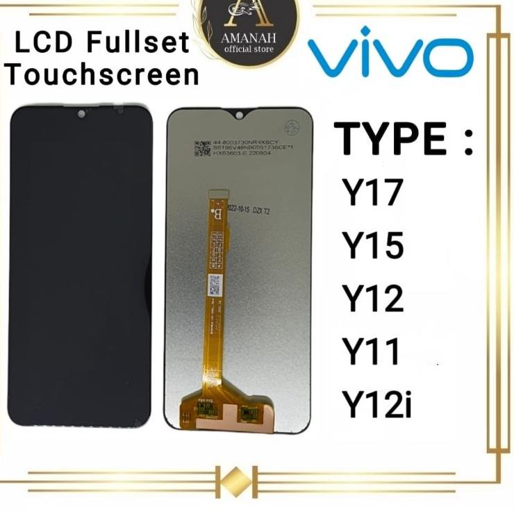 Kejar Kejutan LCD TOUCHSCREEN VIVO Y17 1902 / Y15 1901 / Y12 1904 / Y11 1906 / Y12I Fullset Original Super 100% Layar Hp Tanam Full Set Complete