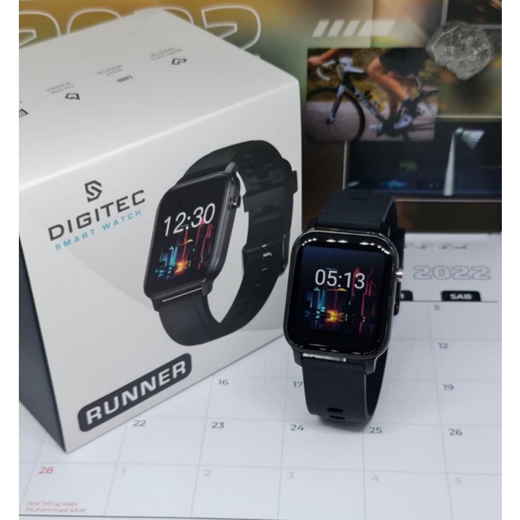 Jam Tangan Pria Atau Wanita Digitec Runner Smart Watch Garansi 1 Tahun