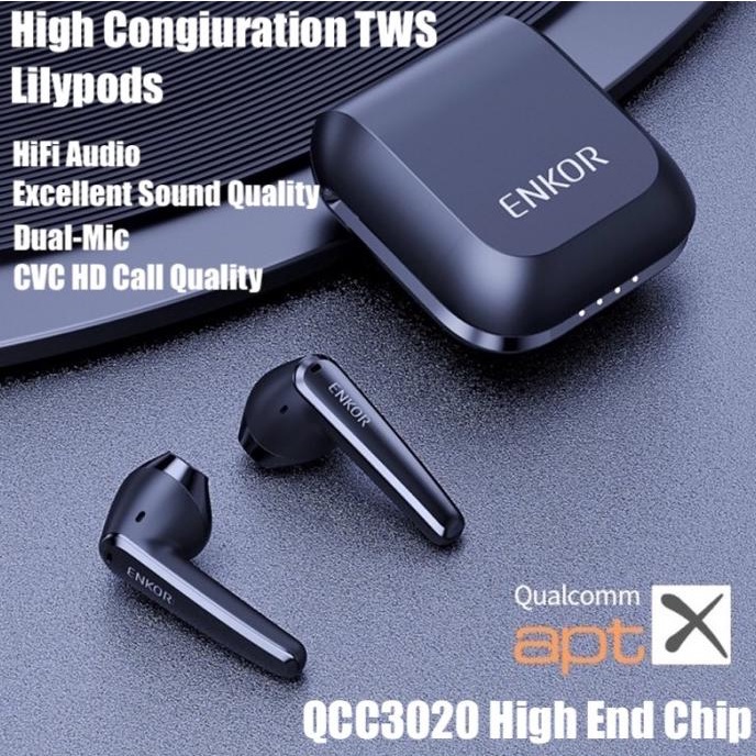 Terbaru Clear Stock Refurbish Pabrik Qualcomm Qcc3020 Aptx Bluetooth Tws Bekas