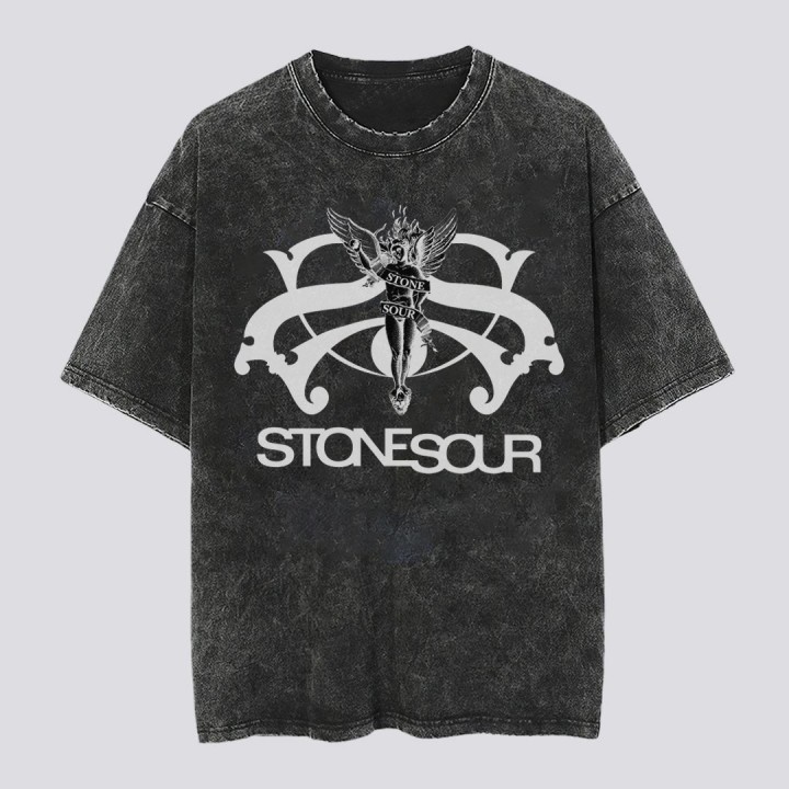 Kaos Band Washed Stone Sour Statue