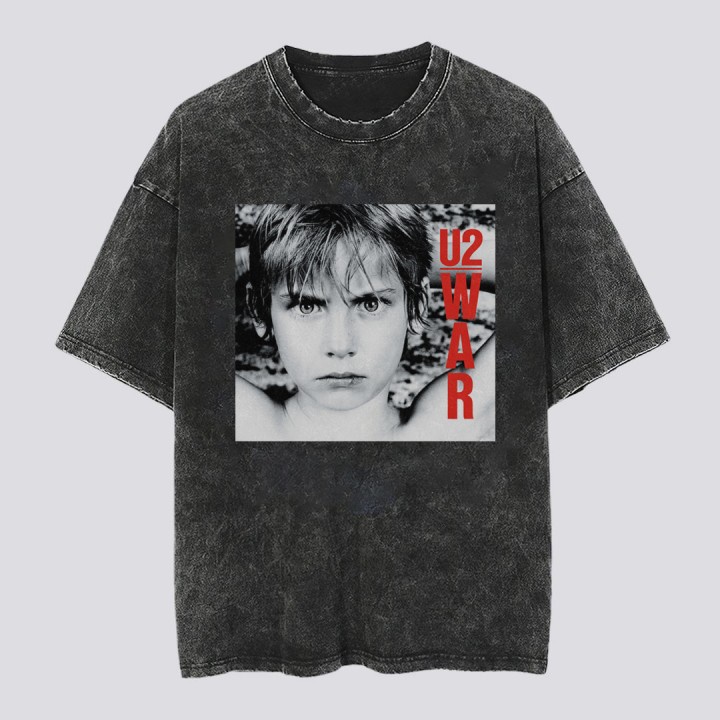Kaos Band Washed U2 War Album Cover