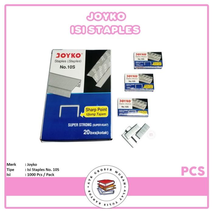 

Puncak Promo Joyko - Refill Staples No.10S - Super Kuat - Pack Limited