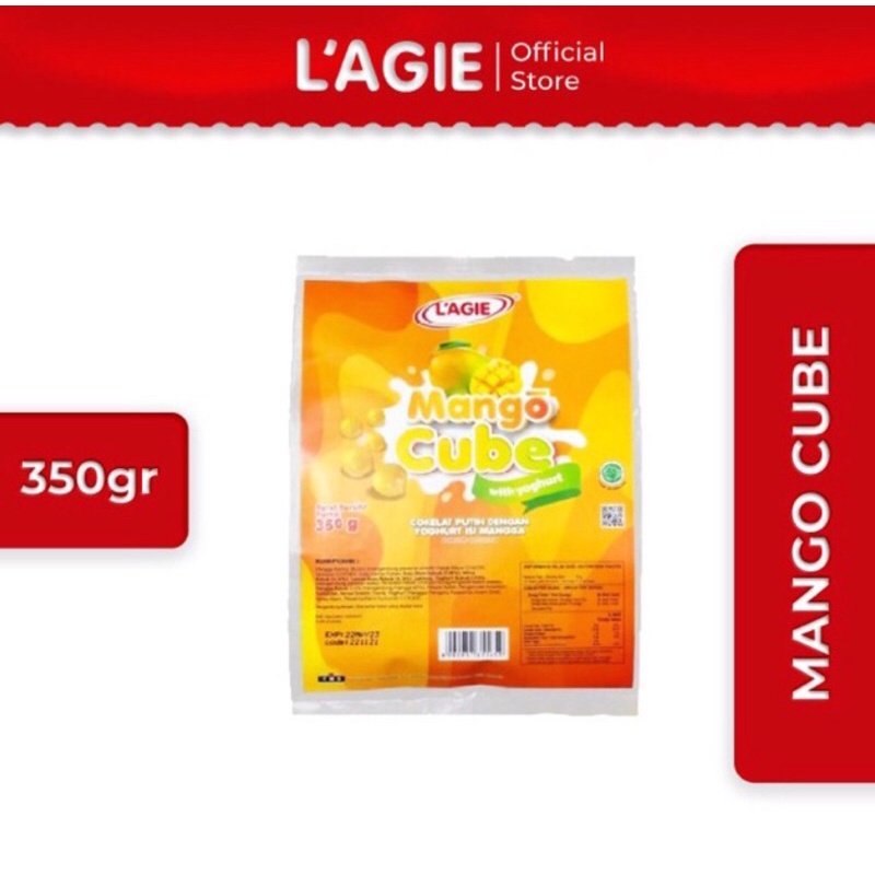 Lagie Coklat Yoghurt 350gr Mango Cube Mangga