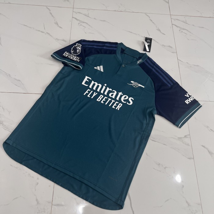 JERSEY ARSENAALL 3RD 2023 2024 FULL PATCH BPL JERSEY FULL PATCH BPL
