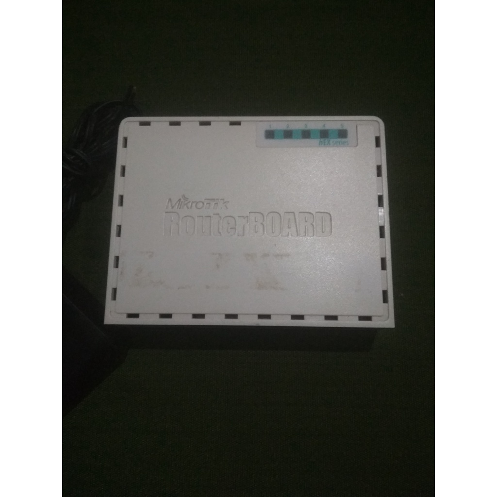 Mikrotik 750Gr3 Bekas dibantu Setting