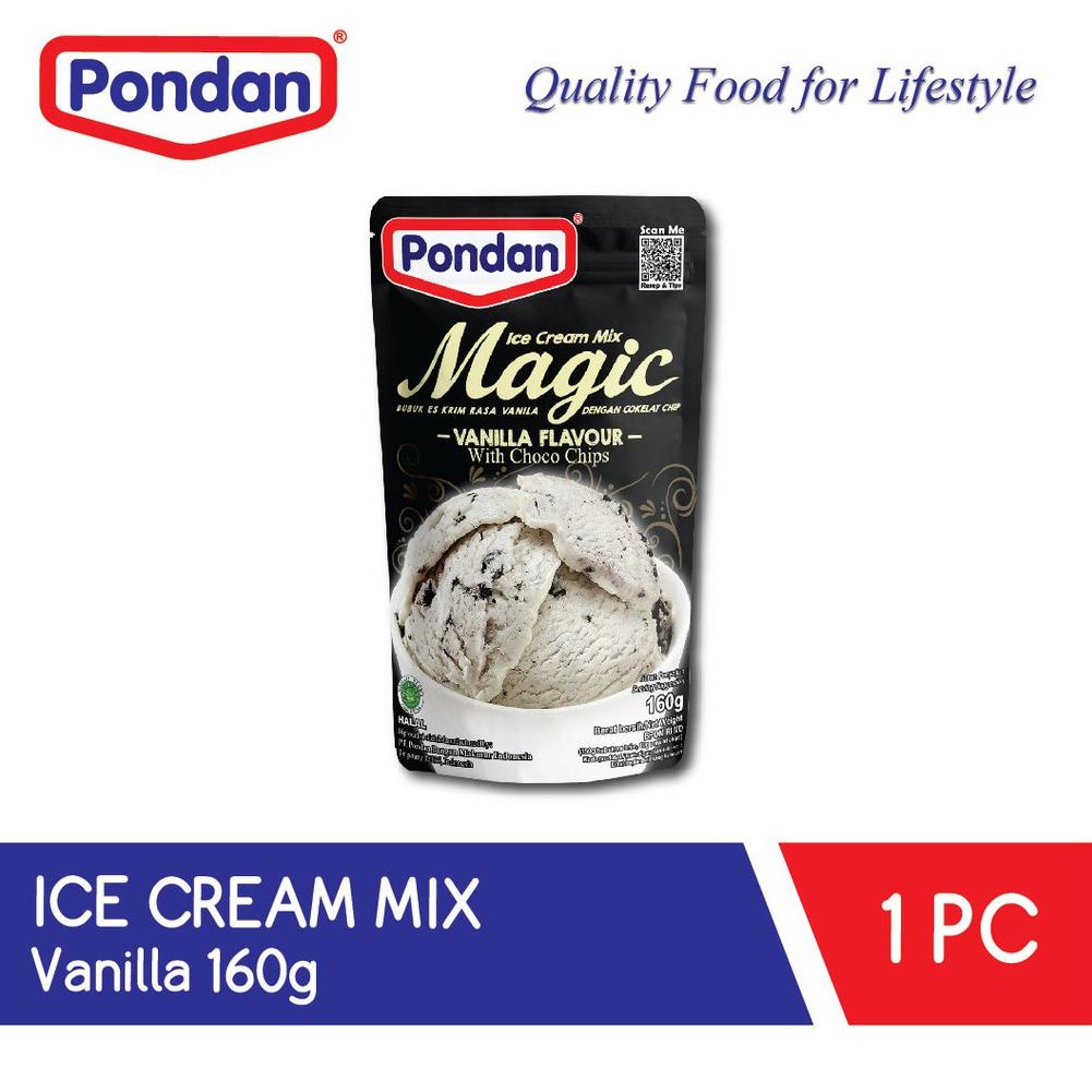 

12.12 MALL Pondan ice cream vanila 160gr