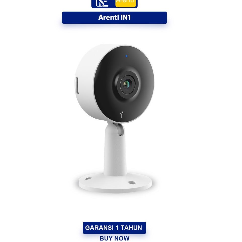Promo Arenti IN1 Indoor Wi-Fi 1080P Mini cctv Pet Baby/Nanny Indoor Surveillance Camera with Motion/