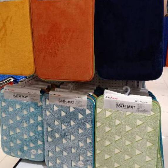 TMA495 BATH MAT ISI 2pcs ACE HARDWARE - keset murah ace hardware - keset kamar mandi - KESET MEMORY 