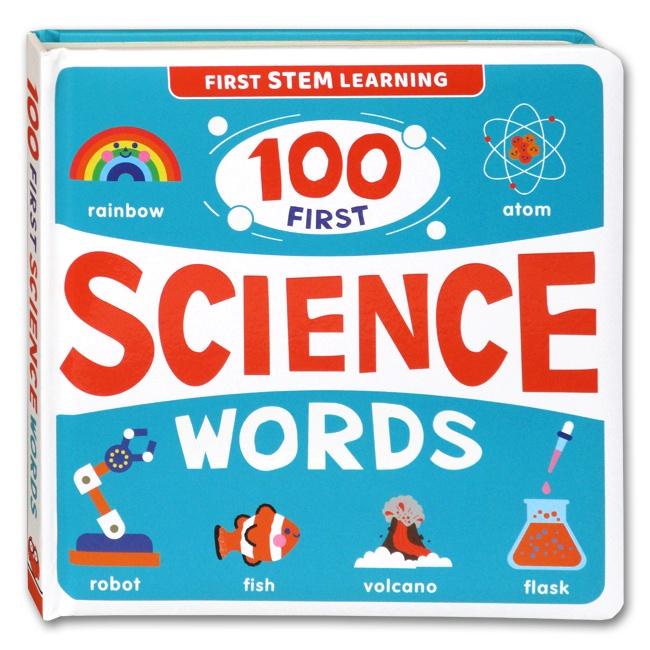 [Autumn] 100 First Space Words / 100 First Science Words - First STEM Learning Board Book