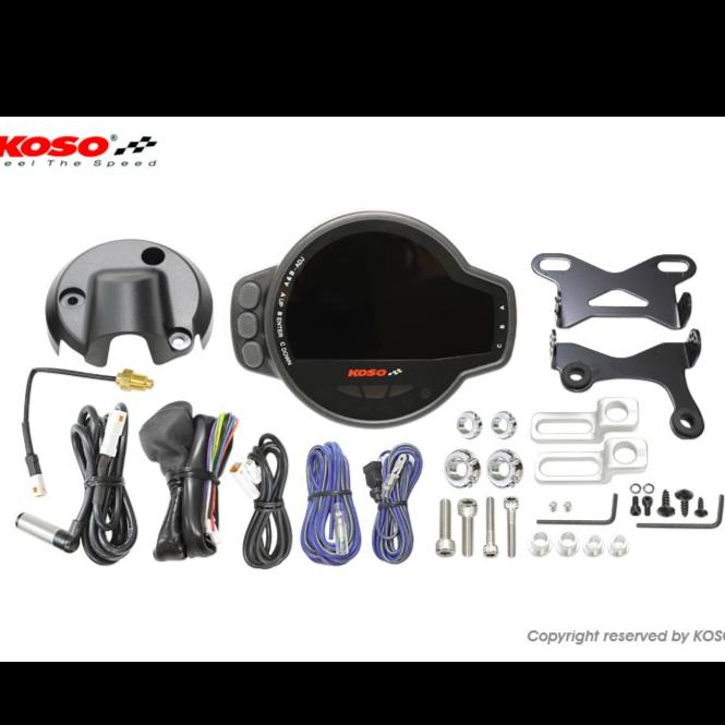 Speedometer Digital LCD Meter MS01 KOSO Original