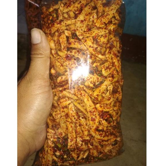 

36 Basreng pedas daun jeruk netto 500grm ➜COD