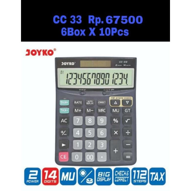 

Joyko Kalkulator CC 33
