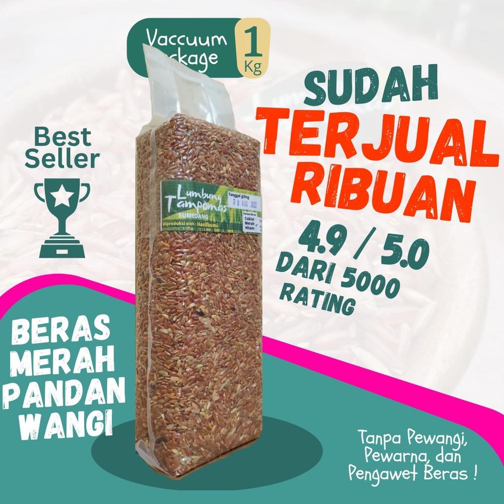 

COD Beras Merah Pandan Wangi Lumbung Tampomas 1kg 5480