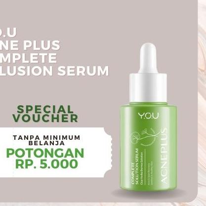 Diskon✔️⭐✨STAR✨ [NEW] YOU Acne Plus Complete Solution SERUM / SERUM Jerawat / SERUM You Jerawat Acne