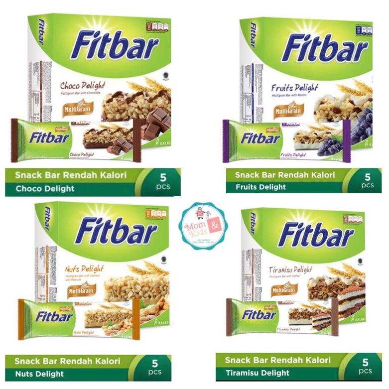 

[6WC] Fitbar Multigrain 110 gr ( 5 x 22gr) / Fit Bar Snack Rendah Kalori gfmjp