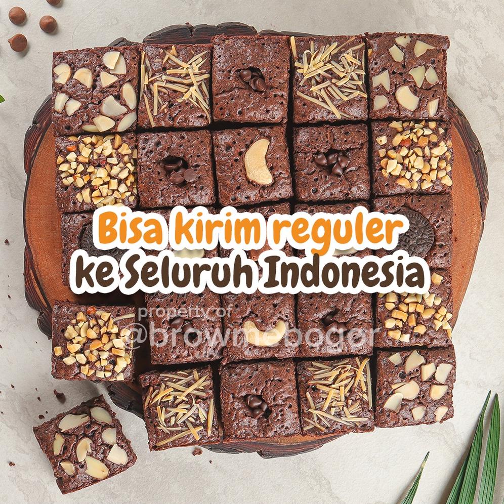 

COD BrowMe Bogor Brownies Sekat raMe Mevvah Merakyat Ukuran Box Large 20x20 Cm 95