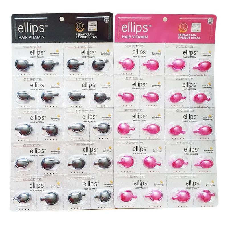 ELLIPS VITAMIN RAMBUT ELLIPS HARGA PER RENTENG ISI 20 BIJI