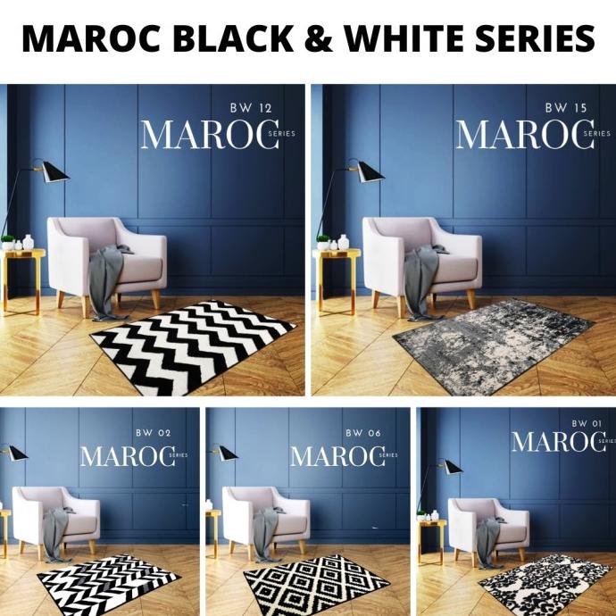 [Martha Karpet] Karpet MAROC 100x150 Monokrom