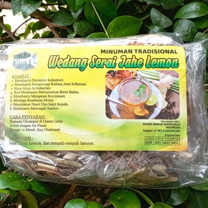 

*:*:*:*:*] Wedang Sereh minuman herbal isi 10 sachet serai jahe lemon dan rempah