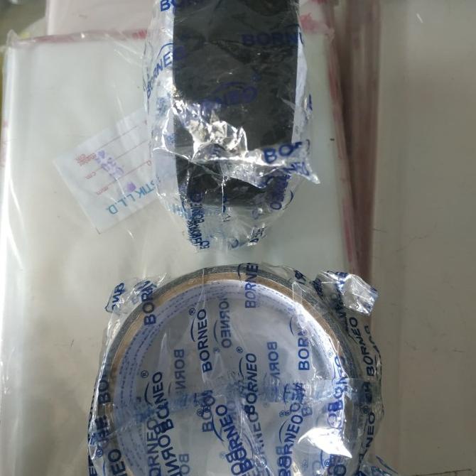 

Ready oke] plakban isolasi kain hitam 3.5cm