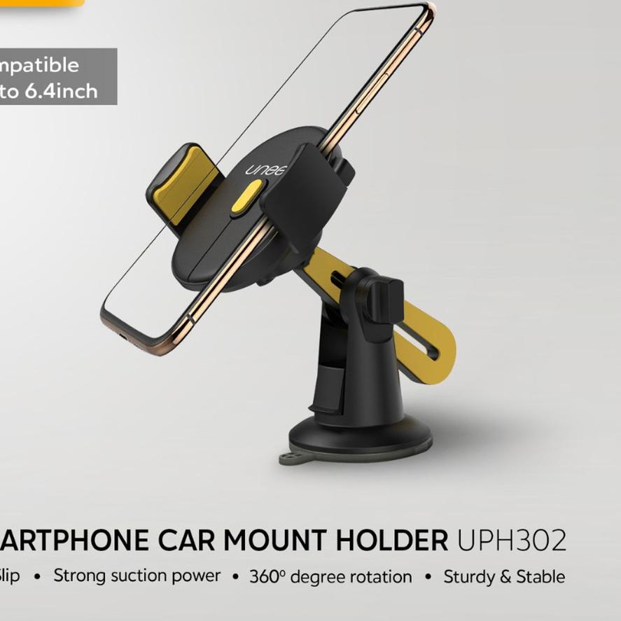 Original UNEED Universal Car Holder Smartphone Car Mount Holder - UPH302 