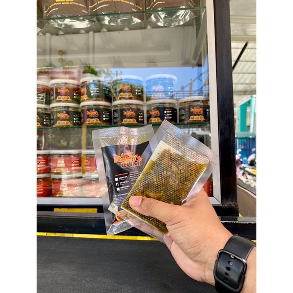 

sambal baby cumi cabe ijo saset