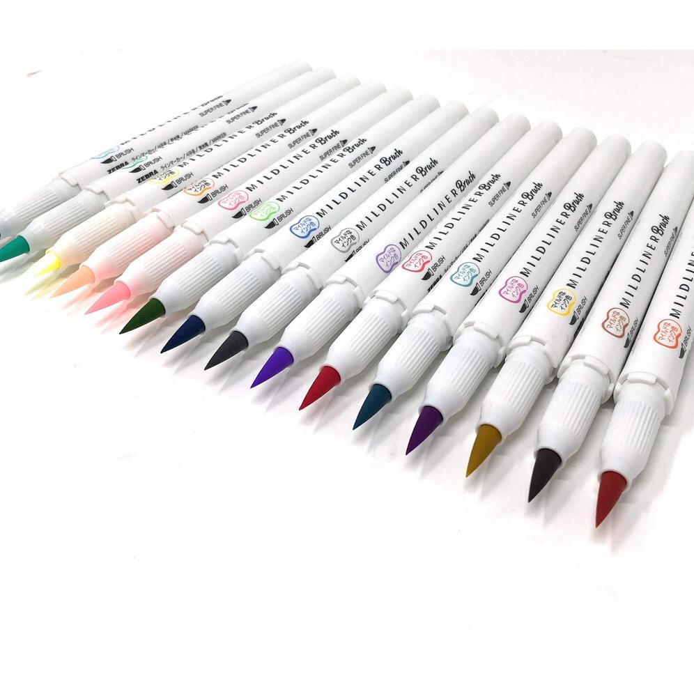 

[DISCOUNT !!!] Zebra Mild Liner Brush - Double Sided Highlighter [KODE 529]