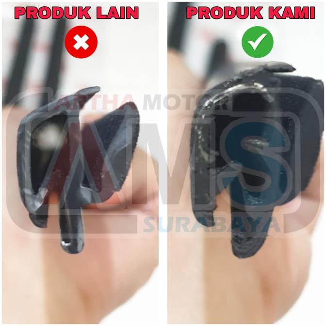 Karet Pelipit List Lis Kaca Wheater Strip Mobil Honda Freed Set Promo